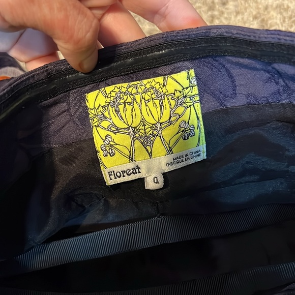 Anthropologie by Floreat Midnight Migration dress size 0 - Picture 7 of 11